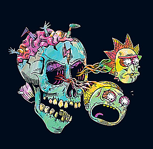 Rick i Morty. Kalendarz ścienny na 2025 rok